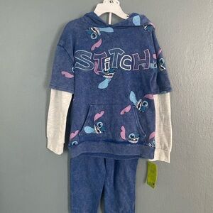 New with tags Kids Disney Stitch Dark Blue Apparel